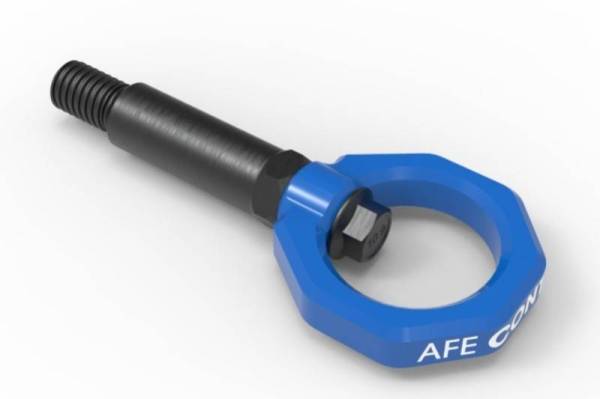 aFe - aFe Control Front Tow Hook Blue BMW F-Chassis 2/3/4/M