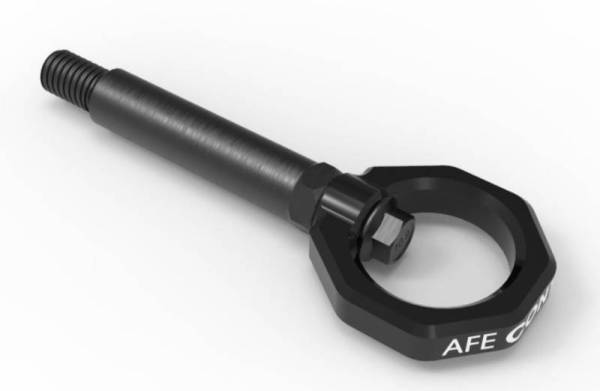 aFe - aFe Control Rear Tow Hook Black BMW F-Chassis 2/3/4/M