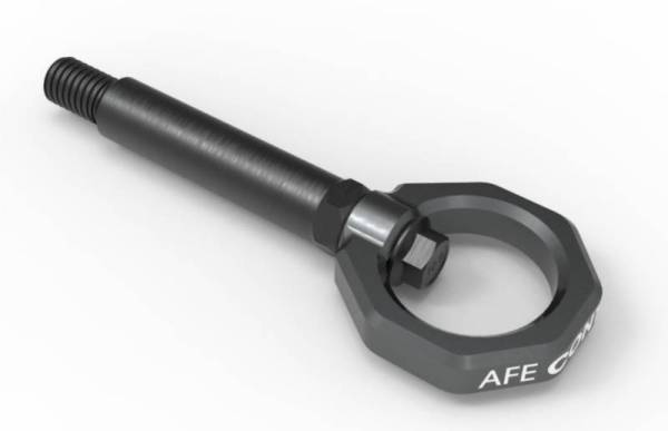 aFe - aFe Control Rear Tow Hook Grey BMW F-Chassis 2/3/4/M