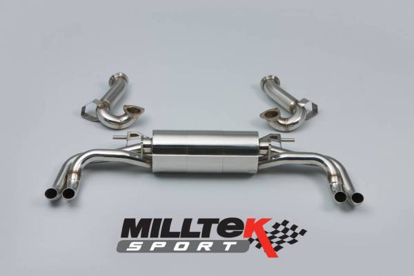 Milltek - Milltek Cat-Back Exhaust System (RACE Version) for Audi R8 V10 5.2L SSXAU269