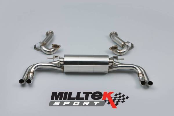 Milltek - Milltek Cat-Back Exhaust System (Road Version) for Audi R8 V10 5.2L SSXAU232