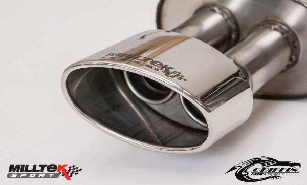 Milltek - Milltek Non-Resonated (Louder) Valved Cat-Back Exhaust System w/ Polished Oval Tips for Audi B7 RS4 SSXAU116