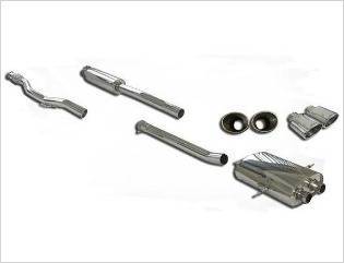 Milltek - Milltek Cat-Back Exhaust System w/ Twin oval tips for MK2 Cooper S 1.6L turbo SSXM017