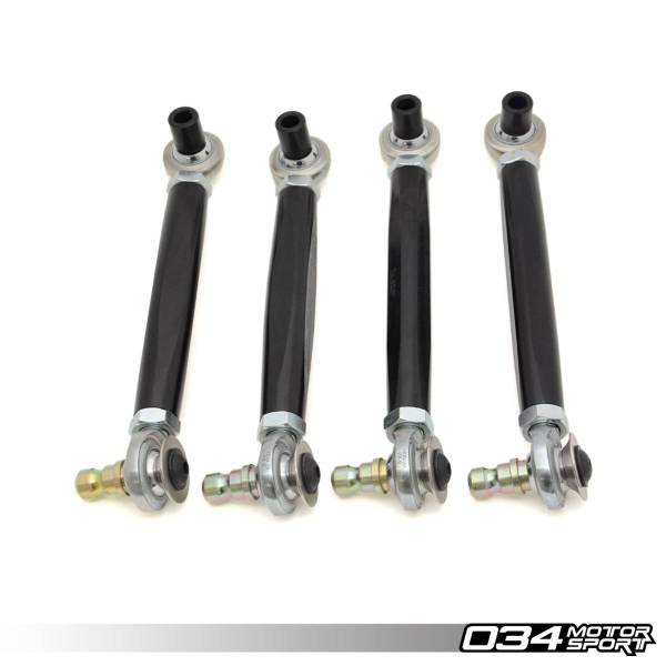 034Motorsport - 034Motorsport Adjustable Spherical Front Upper Control Arm Kit B5/B6/B7 034-401-1006