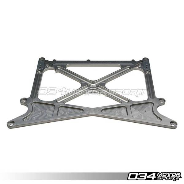 034Motorsport - 034Motorsport X-Brace Billet Aluminum Chassis Reinforcement for B8 Audi A4/S4/RS4, A5/S5/RS5, Q5/SQ5 034-603-0008