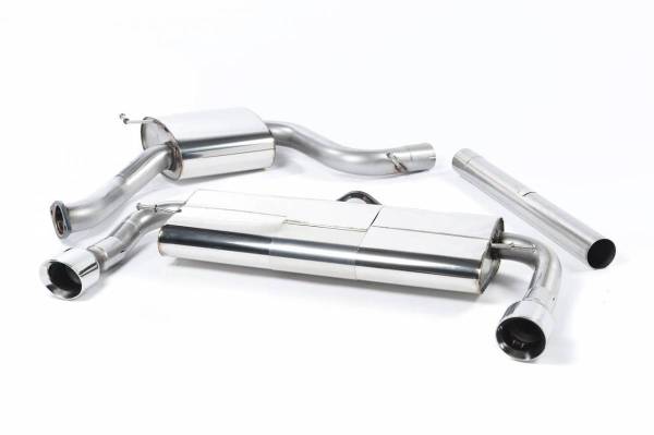 Milltek - Milltek Sport Cat-Back Exhaust System w/ Rear Silencer (Quieter) & Polished Tips for VW MK7 GTI SSXVW230