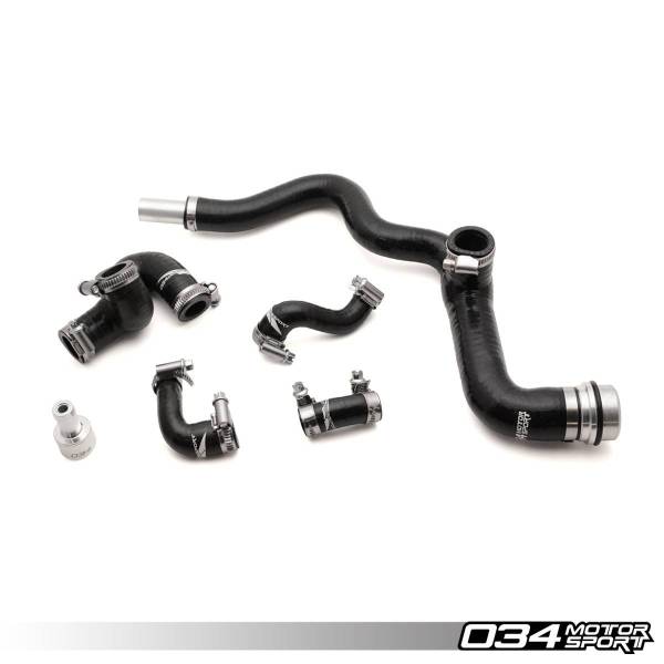 034Motorsport - 034Motorsport Reinforced Silicone Breather Hose Kit for Audi TT 225 1.8T AMU 034-101-3008