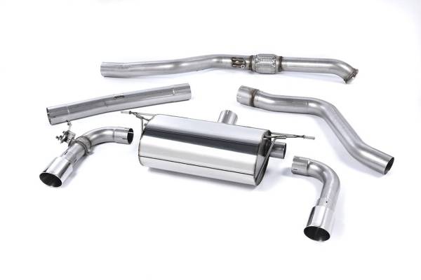 Milltek - Milltek Sport Race Cat-Back Exhaust System w/ Polished Tips for F22 BMW M235i SSXBM989