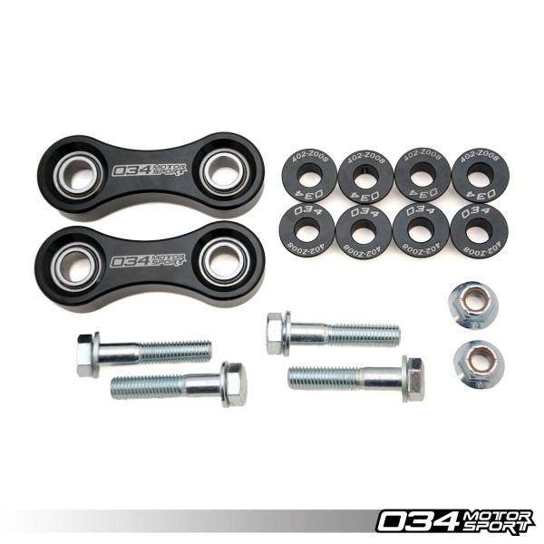 034Motorsport - 034Motorsport Spherical Rear Sway Bar End Links for C5 Audi A6/S6/RS6/Allroad & B5/B5.5 VW Passat 4Motion 034-402-4022