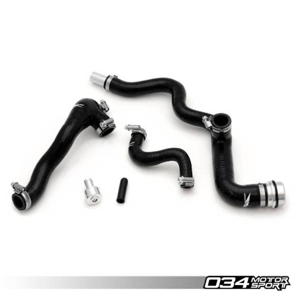 034Motorsport - 034Motorsport BREATHER HOSE KIT for  2003-05 MKIV Audi / VW 1.8T AWP, REINFORCED SILICONE 034-101-3007