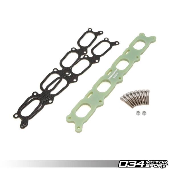 034Motorsport - 034Motorsport Intake Manifold Spacer for VW/Audi 1.8T PHENOLIC Small Port 034-108-9000-SP