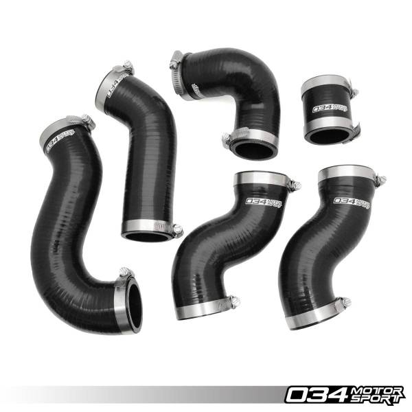 034Motorsport - 034Motorsport SILICONE INTERCOOLER HOSE SET for B5 AUDI S4 & C5 AUDI A6/ALLROAD, 2.7T 034-145-A003