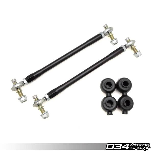 034Motorsport - 034Motorsport Front Adjustable Sway Bar End Link Pair for VW/Audi 034-402-4002