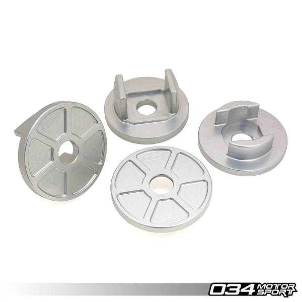 034Motorsport - 034Motorsport Billet Aluminum Rear Subframe Mount Insert Kit for B8/B8.5 Audi S4/RS4, S5/RS5, Q5/SQ5 034-601-0035