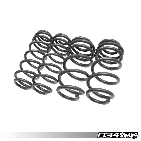 034Motorsport - 034Motorsport Dynamic+ Lowering Springs for B8/B8.5 AUDI S4 3.0 TFSI 034-404-1002