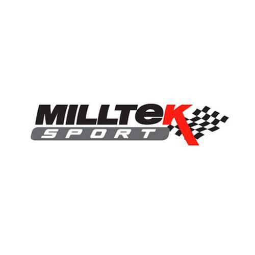 Milltek - Milltek 3" Non-Resonated Cat-Back, Titanium GT100 Tips for Audi TT mk1 SSXAU428