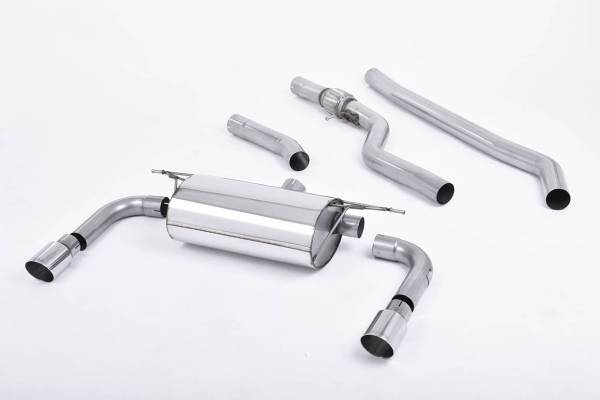 Milltek - Milltek Non-Resonated Cat-Back Exhaust for BMW 3 Series F30 328i M Sport Automatic SSXBM962