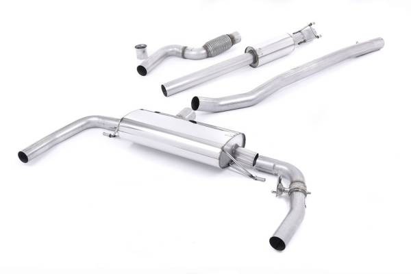 Milltek - Milltek Cat-Back Resonated Valved Exhaust for Mercedes CLA-Class CLA45 AMG 2.0 Turbo SSXMZ110