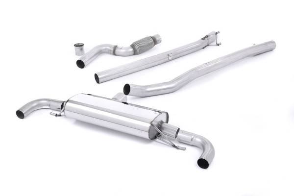 Milltek - Milltek Cat Back Non-Resonated Valved Exhaust for Mercedes A-Class A45 AMG 2.0 Turbo SSXMZ114