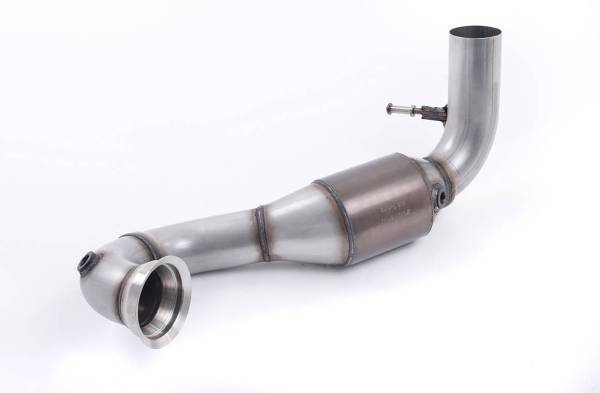 Milltek - Milltek Large Bore Downpipe and Hi-Flow Sports Cat for Mercedes A-Class A45 AMG 2.0 Turbo SSXMZ116