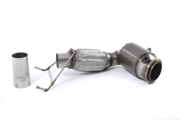 Milltek - Milltek  Large Bore Downpipe and Hi-Flow Sports Cat for F56 Mini Cooper with Stock Exhaust SSXM421