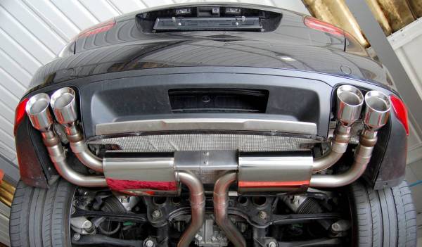 Milltek - Milltek Resonated Cat-Back, Cup Style Exhaust for 2010+ Porsche Cayenne 958 Turbo 4.8 V8 SSXPO111