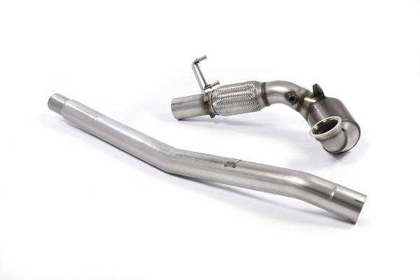 Milltek - MILLTEK LARGE BORE DOWNPIPE WITH HI-FLOW SPORTS CATALYST (FOR OE CAT-BACK) VW Mk7.5 GTI SSXVW397