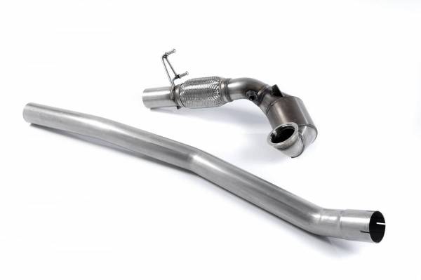 Milltek - Milltek Large Bore Downpipe with Hi-Flow Sports Catayst (for Milltek Cat-Back) SSXVW283