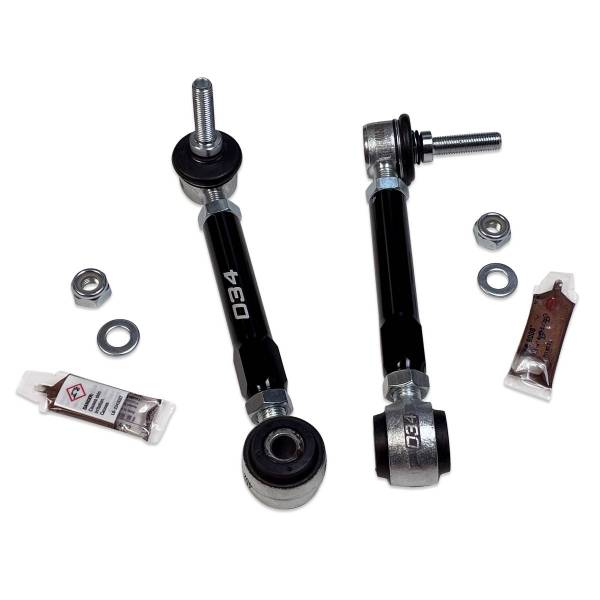 034Motorsport - 034 MOTORSPORTS DYNAMIC+ BILLET ADJUSTABLE FRONT SWAY BAR END LINKS FOR B8/B9 AUDI A4/S4/A5/S5/RS5/SQ5/ALLROAD, C7/C8 AUDI A6/A7/S6/S7 034-402-4033