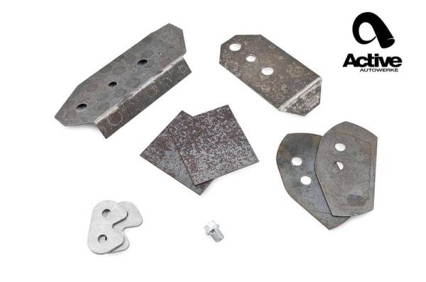 Active Autowerke - Active Autowerke E46 Subframe / Rear Chassis Reinforcement Kit