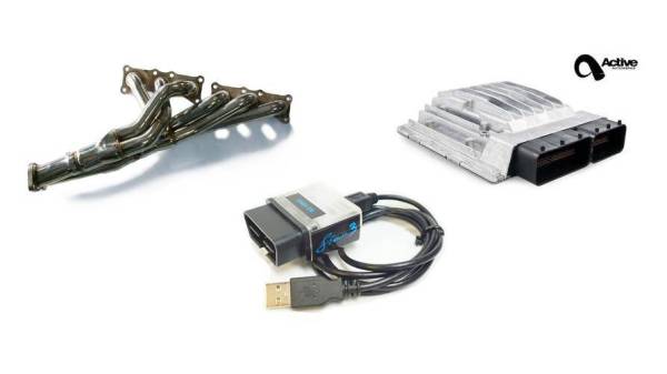 Active Autowerke - Active Autowerke Header & Software Performance Package for BMW E9X 328 330 N52