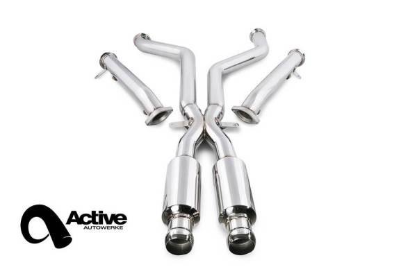 Active Autowerke - Active Autowerke Signature X Pipe w/ Straight Pipes (Race) for BMW E9X M3