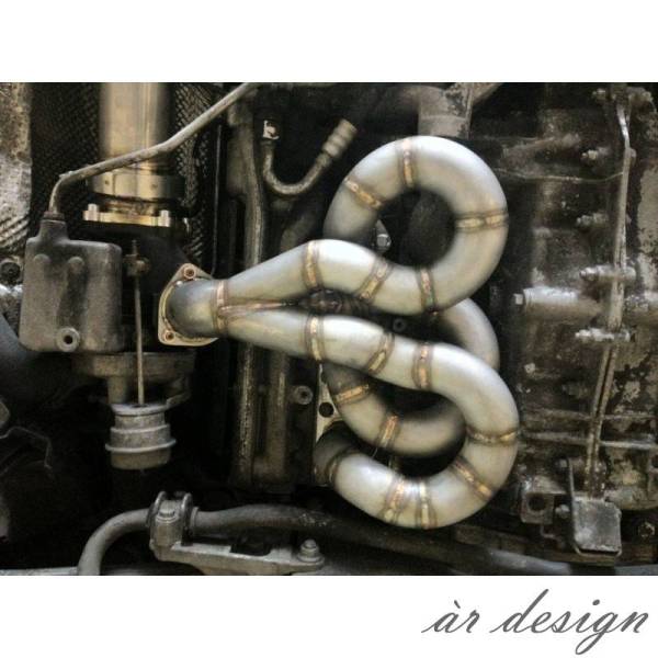 AR Design - AR Design 996TT 304SS Long Tube Equal Length Exhaust Manifolds