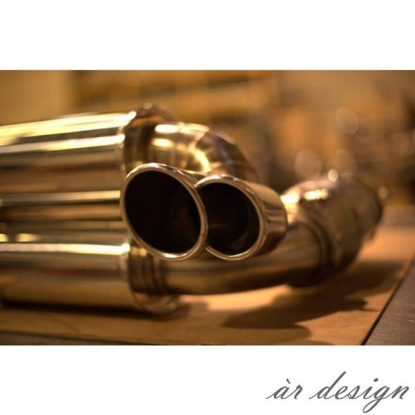 AR Design - AR Design 3" X-Flo Turbo-back "Street" System