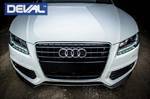 Deval - DEVAL Carbon Fiber Front Lip Spoiler for 2008-12 Audi S5/A5 S-Line B8