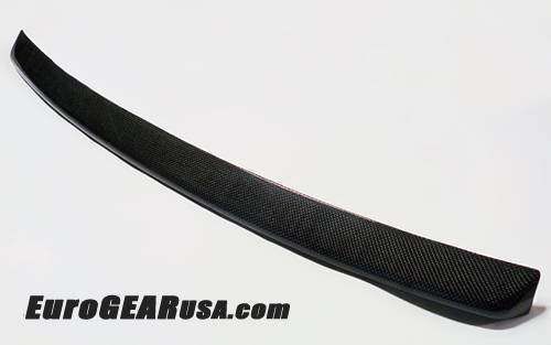 Eurogear - EuroGEAR Audi B8 S5 Rear Carbon Fiber Splitter (for rear valance)