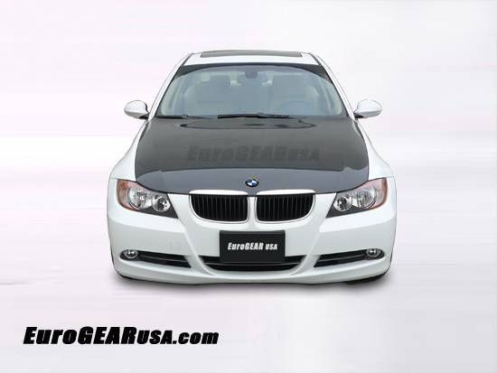 Eurogear - EuroGEAR BMW E90 OE Carbon Fiber Hood