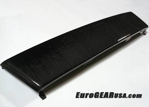 Eurogear - EuroGEAR Carbon Fiber License Plate Delete for Audi A4 B8, Non S-Line