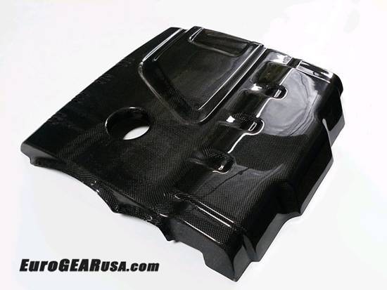 Eurogear - EuroGEAR Audi B8 A4 2.0T Carbon Fiber Engine Cover (Made in USA)