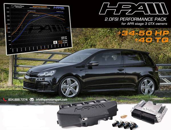 HPA - HPA 2.0T Cast Aluminum Intake Manifold w/ Performance Pack for APR Stage 3