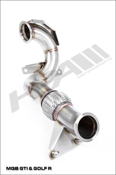 HPA - HPA Cat-less Downpipe for Mk7 VW Golf R