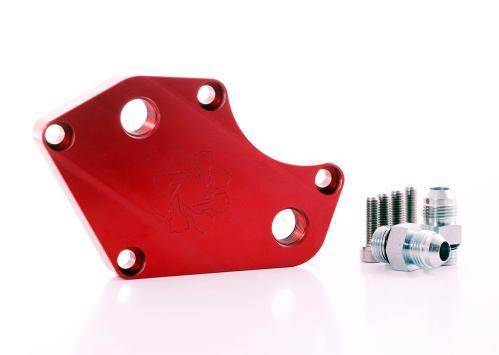 Integrated Engineering - Integrated Engineering External Oil Cooler Adapter Plate Kit for 2.5L 5 Cylinder