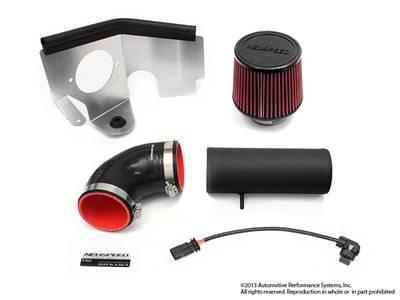 Neuspeed - NEUSPEED P-FLO AIR INTAKE FOR 2012-14 VW PASSAT 2.0L TDI CKRA, Black Pipe Dry Filter