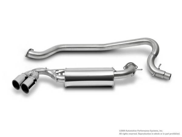 Neuspeed - NEUSPEED Stainless Steel Cat-back Exhaust for 2008-09 Audi TT MKII 2.0 FWD