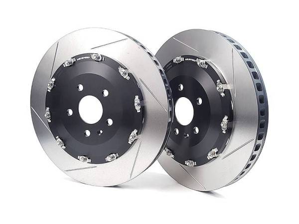 Neuspeed - Neuspeed 370x34 2pc Floating Rotor Set, Front for VW MK5/6/7 & Audi 8P/8V A3/S3 / Q3 / TT MK2/3