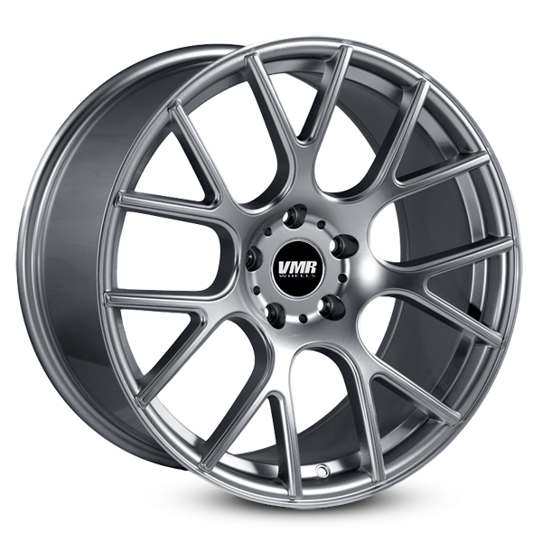 VMR Wheels - VMR V8 1019X10.55-112 Flowformed Race wheel for VW/Audi Hyper Silver"