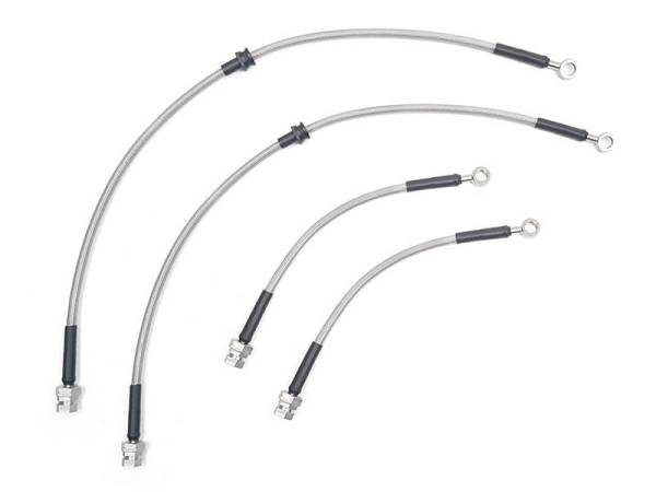 Neuspeed - NEUSPEED Sport Brake Lines for 2010.5+ Audi A3, VW MKVI & Scirocco w/ Bosch Rear Calipers