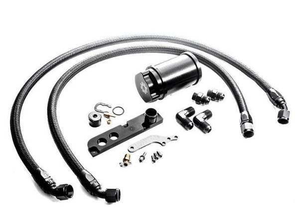 Integrated Engineering - IE Recirculating Catch Can Kit (using OEM Valve Cover) for MK5 & MK6 VW/AUDI 2.0T FSI EA113 IEBACC1