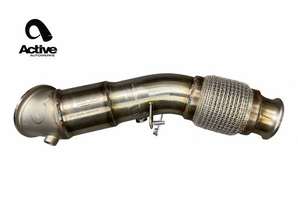 Active Autowerke - Active Autowerke Catted Downpipe for BMW B46 G2X 230I 330I 430I 11-065