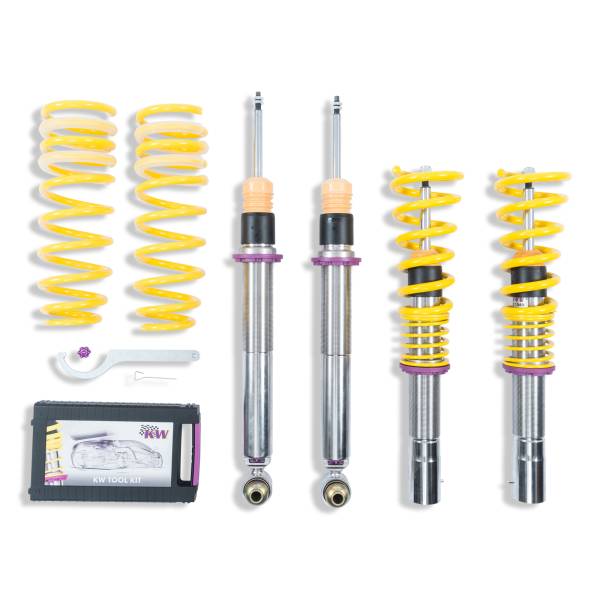 KW - KW Height Adjustable Coilovers with Independent Compression and Rebound Technology - 352200BW